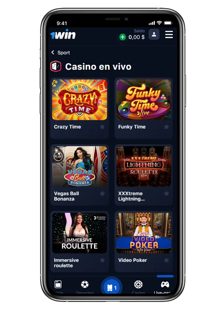 1 win oficial